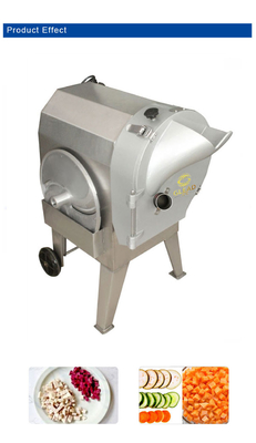 Cortador de vegetales profesional de acero inoxidable con potencia de 1,5 kW para la capacidad de corte de grado comercial