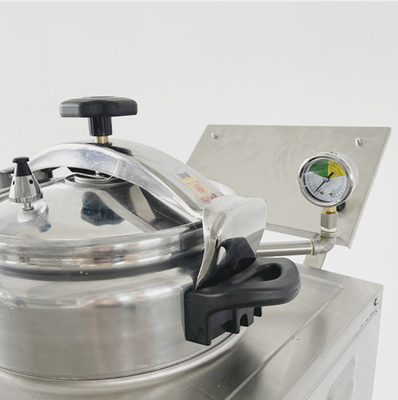 3Kw de potencia Estufas de pollo frito eléctricas comerciales 16L Capacidad 21 Kg N.W Equipo hotelero