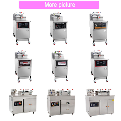 Solución del hotel / Equipo del vestíbulo del hotel estufa de pollo frito de 3 kW de 16L de capacidad con panel mecánico