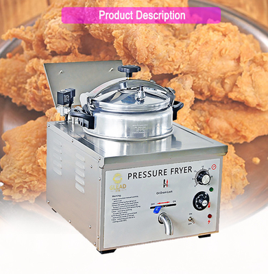 Estufas de pollo frito con panel mecánico - Equipo de hotel