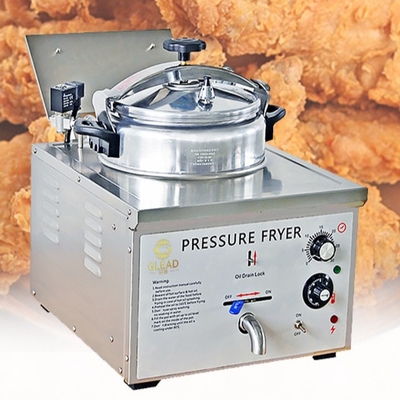 16L calefacción eléctrica de escritorio estufa de pollo frito 3 kW de energía para la cocina comercial de hoteles