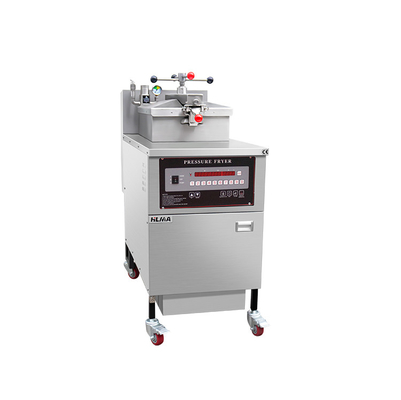 Equipo del vestíbulo del hotel Máquina de pollo frito a presión electro térmica con filtro de aceite - Capacidad de 25L