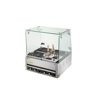 Cocina Kanto de acero inoxidable 9KW 220V 50-60HZ Función de ebullición Cuatro / seis / ocho cajas