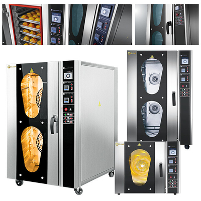 Control de temperatura digital horno de horneado comercial de gran capacidad para panaderías horno de convección