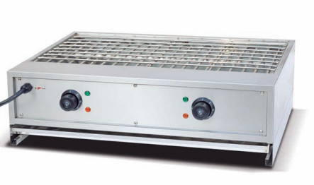 Horno de barbacoa sin humo con electricidad o gas con diseño y tecnología
