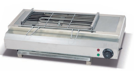 Horno de barbacoa sin humo con electricidad o gas con diseño y tecnología