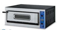 Horno de horneado profesional de 1 capa y 1 bandeja para snack bar