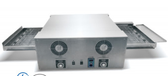 Calentamiento de horno de horneado comercial para hornear pizza con fuente de energía eléctrica o de gas