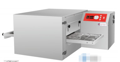 Calentamiento de horno de horneado comercial para hornear pizza con fuente de energía eléctrica o de gas