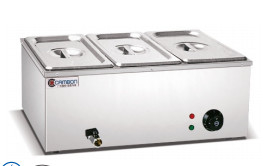 Accesorios de procesamiento de alimentos eléctricos Bain Marie con tecnología y materiales avanzados