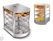 Selección conveniente de alimentos con vitrina de calentamiento 800*480*635 mm N.W 40Kg Vitrina de calentamiento