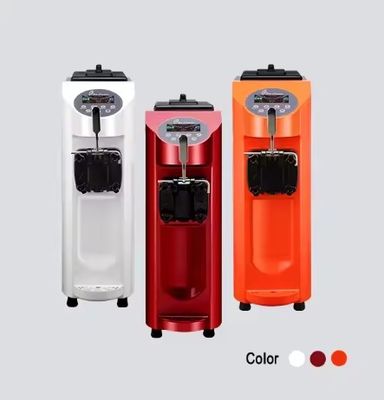 Nueva máquina de helados de acero inoxidable de tres colores