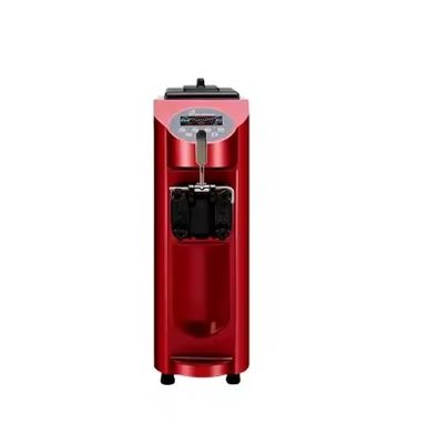 Nueva máquina de helados de acero inoxidable de tres colores