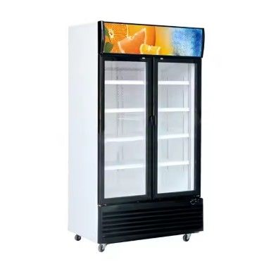 Display de bebidas de supermercado Display de refrigeración de gas solar