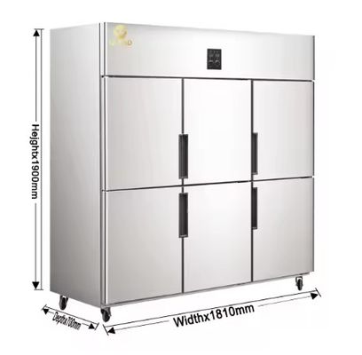 Equipo de refrigeración industrial de acero inoxidable para hoteles y empresas