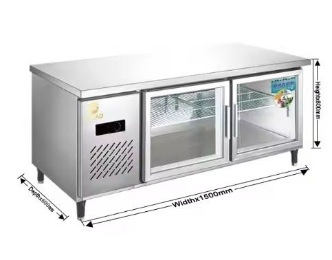 Equipo de refrigeración industrial de acero inoxidable para hoteles y empresas