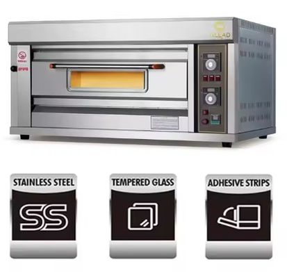 Maximice el potencial de su panadería con nuestro horno de horneado comercial de alto rendimiento