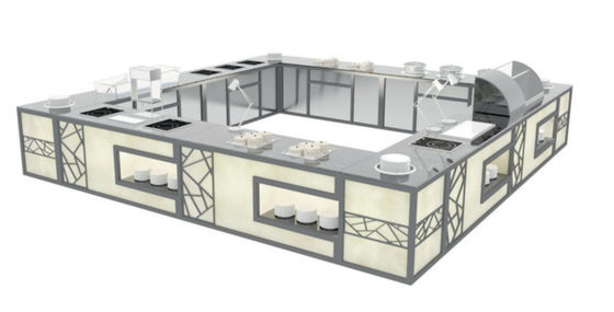 Aplicaciones de comedor modernas para equipos industriales de hospitalidad Selección de las mejores materias primas