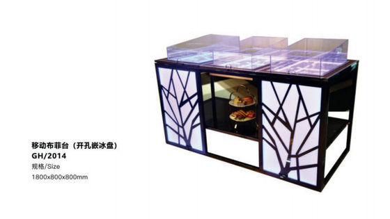 Equipo de hospitalidad industrial de naturaleza personalizada con líneas de medición impecables y difusas