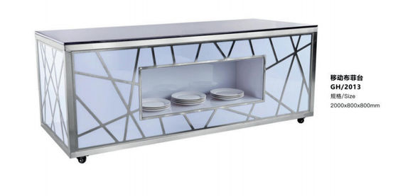 Alto centro de gravedad y estructura clara Equipo de hoteles comerciales Capacidad de carga de medición personalizada ≥ 200 kg