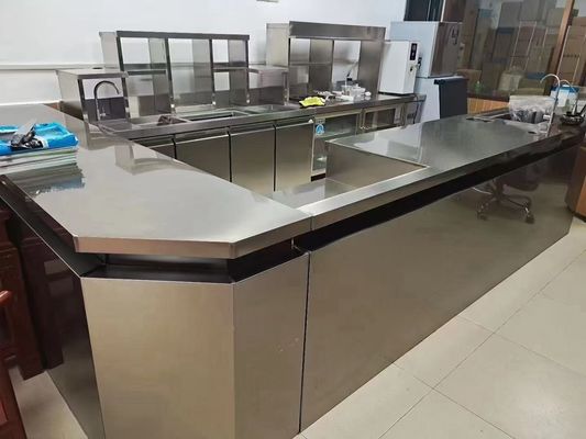 Aplicaciones modernas de comedor Equipos industriales de hostelería Tamaño de mesa Soporte Dimensiones no estándar Largo / Ancho / Forma'' Medidas personalizadas