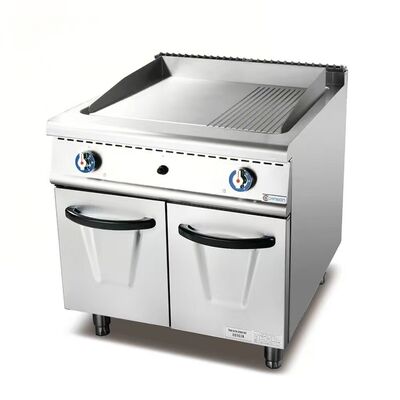 Venta en caliente Restaurante industrial Uso comercial Acero inoxidable Placa plana Grill eléctrico para cocina