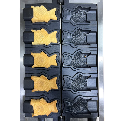 Fabricante de gofres Taiyaki en forma de pez para el desayuno