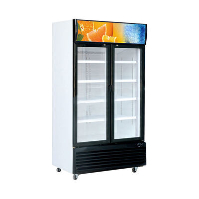China Supermercado Display de cerveza de bebidas Display de refrigerador de gas solar