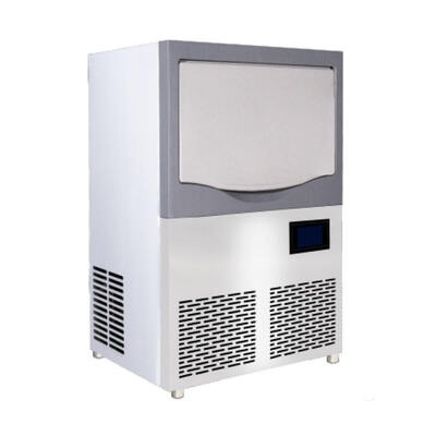 Personalizar el fabricante de hielo Goshen Sdy-68 Cbfi de acero inoxidable Cubo de hielo fabricante de máquinas de hielo