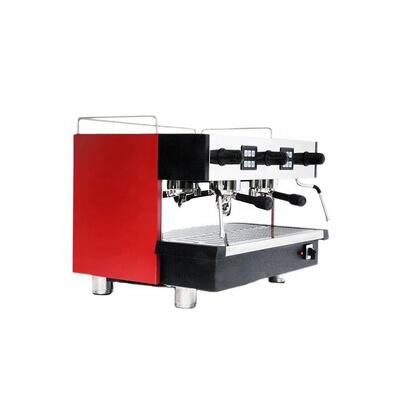 Máquina de café de café comercial de buena calidad con doble cabeza