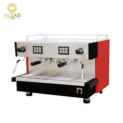 Máquina de café de café comercial de buena calidad con doble cabeza