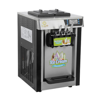 Máquina para hacer helados de servicio comercial de acero inoxidable para la tienda de refrigerios