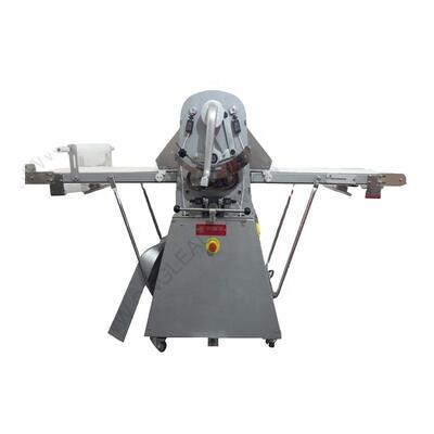 Comerciante de acero inoxidable soporte duradero de alimentos de masa de hoja tipo de soporte industrial de panadería Equipos de acero inoxidable de pasta de hoja automática