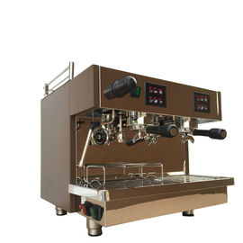 Máquina automática del café del café express comercial del restaurante con 2 grupos 9 litros