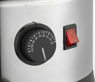 cocina 10L que cocina la caldera y el calentador de la agua caliente eléctrica de la capa doble del equipo