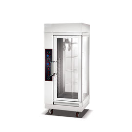 cocina 20kw que cocina el horno de gas eléctrico vertical del pollo del Rotisserie del equipo