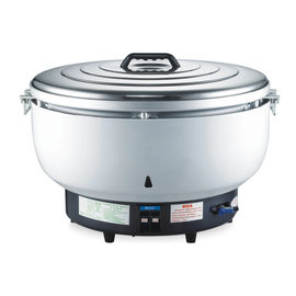 No pegue la cocina que cocina el hervidor de arroz comercial 7L 10L 15L 23L 30L del gas del equipo